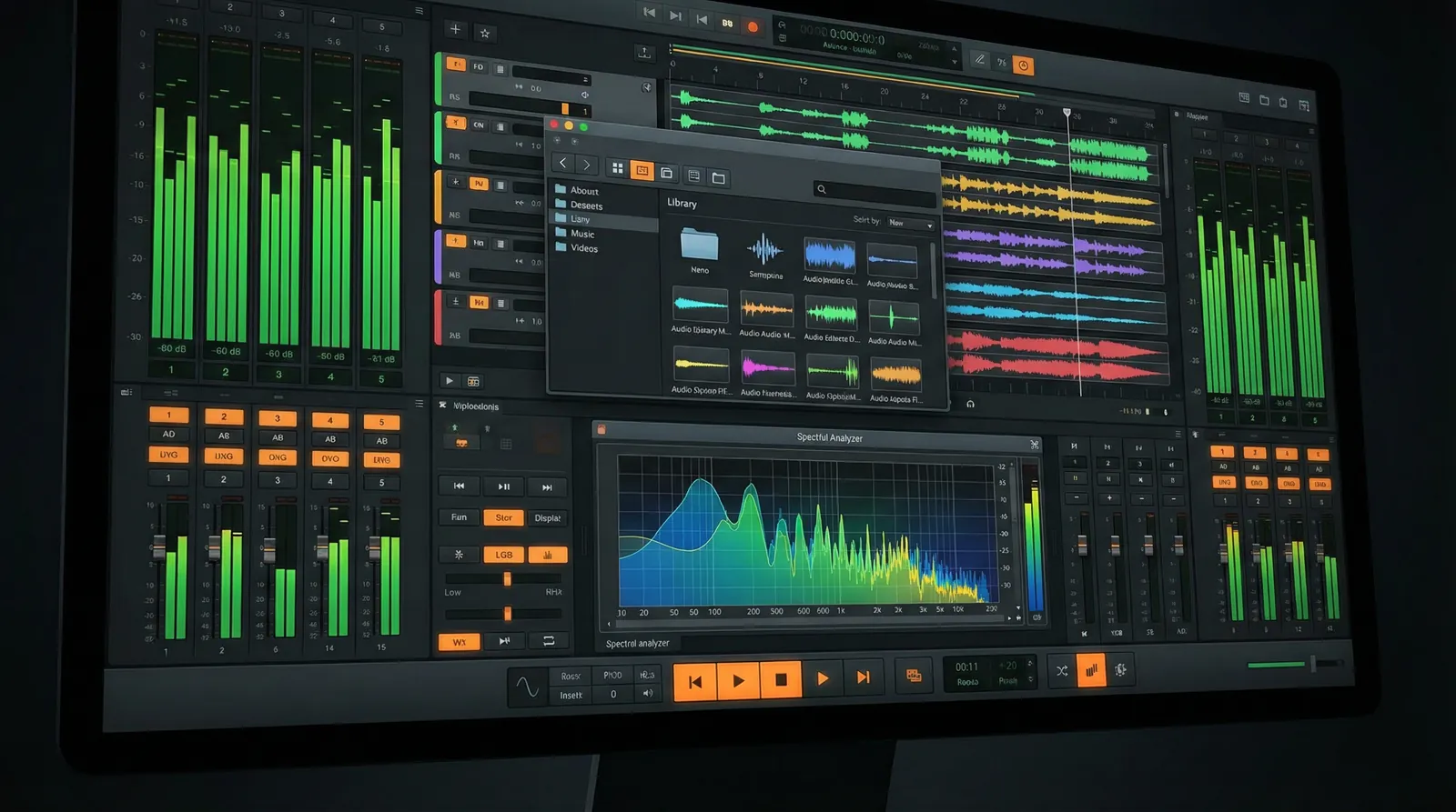 女神视频-美女视频秀场|实时互动平台 音效素材库界面展示